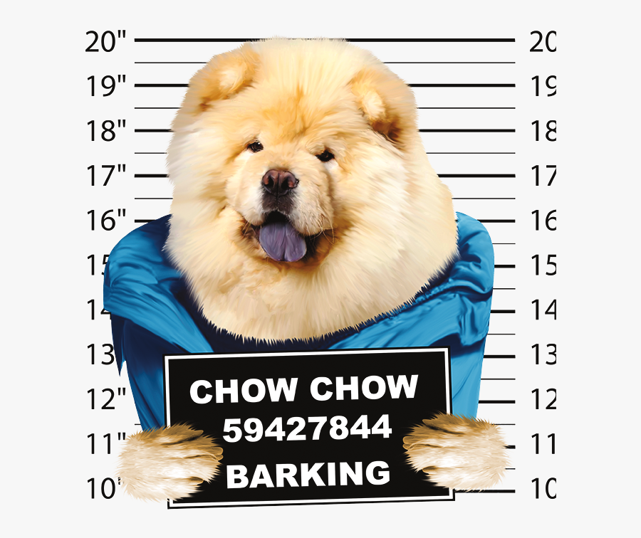 Transparent Dog Barking Png - Chow Chow Clothes, Transparent Clipart