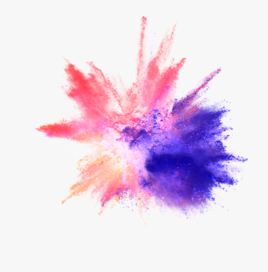 Explosion Png Color - Color Powder Explosion Png, Transparent Clipart