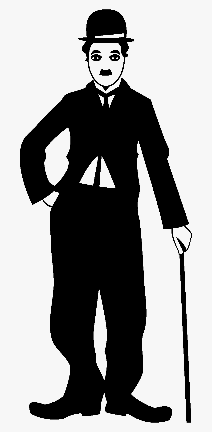 Charlie Chaplin Transparent Image - Charlie Chaplin Clip Art, Transparent Clipart