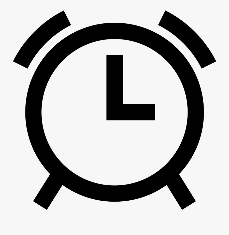 Transparent Clock Vector Png - Windows 10 Alarm Clock Icon, Transparent Clipart