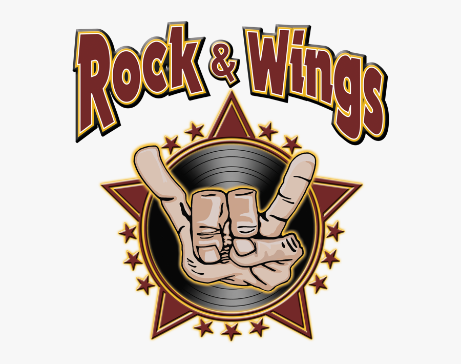 Rock & Wings, Transparent Clipart