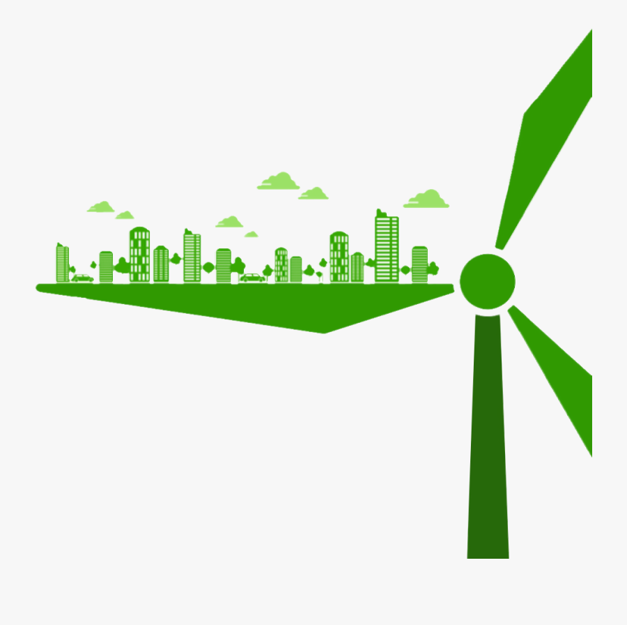 Renewable Energy Sources Background, Transparent Clipart