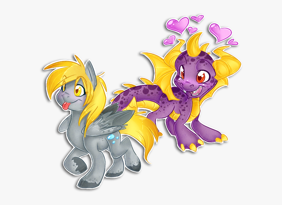 Derpy Spyro, Transparent Clipart