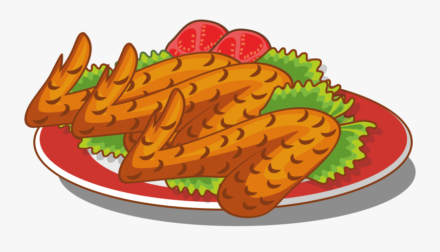 Transparent Pollo Clipart - Alitas De Pollo Animada, Transparent Clipart