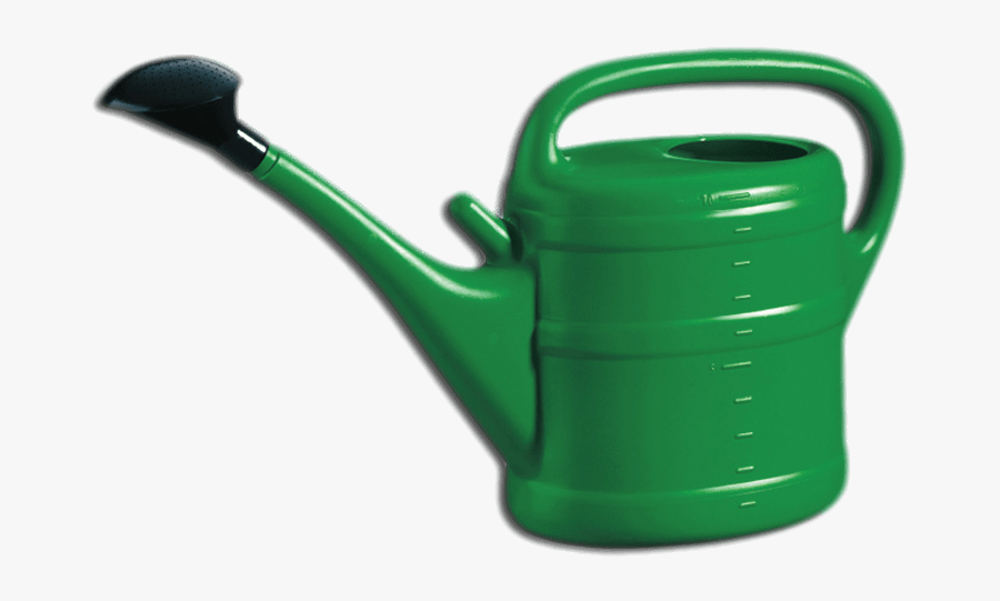 Green Plastic Watering Can - Hand Water Sprinkler, Transparent Clipart