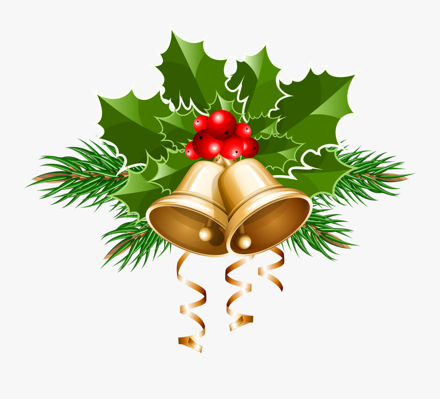 Christmas Jingle Bells Clip Art - Christmas Bells Png, Transparent Clipart