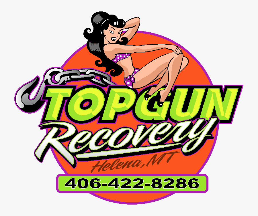Top Gun Recovery - Cartoon, Transparent Clipart