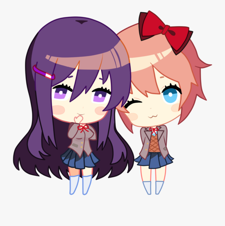 Doki Doki Literature Club Happy Thoughts Png - Doki Doki Literature Club Fan Fiction, Transparent Clipart