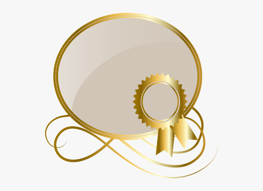 Cream Png Image Gold Seal Pinterest - Trophy In Blue Icon, Transparent Clipart