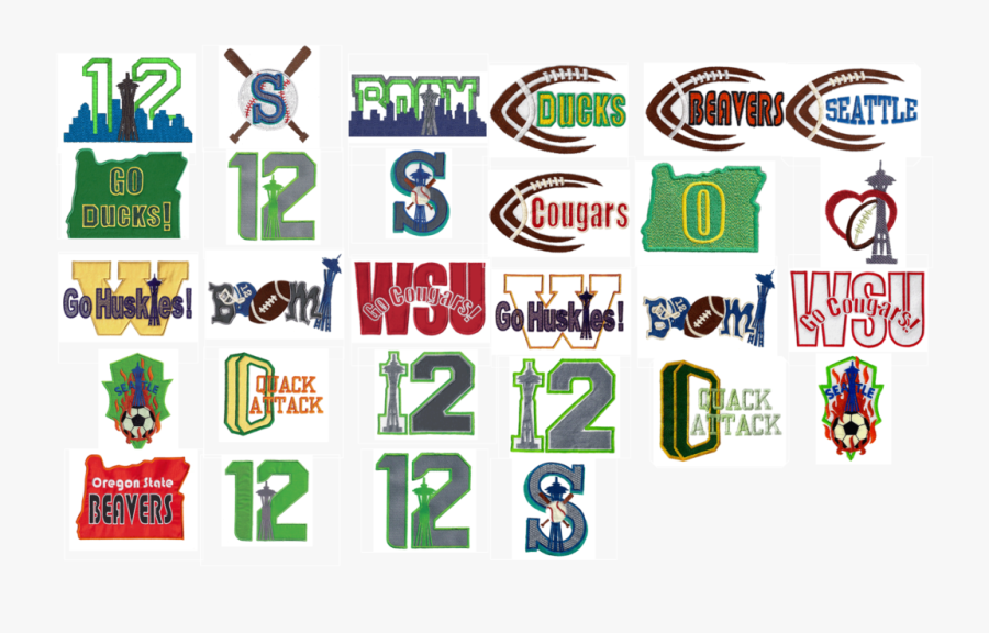 Sports Embroidery Designs - Sports Fit Embroidery Design, Transparent Clipart