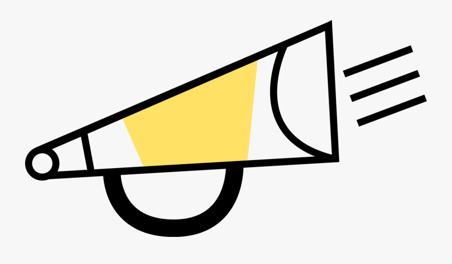 Vector Megaphone Bullhorn, Transparent Clipart