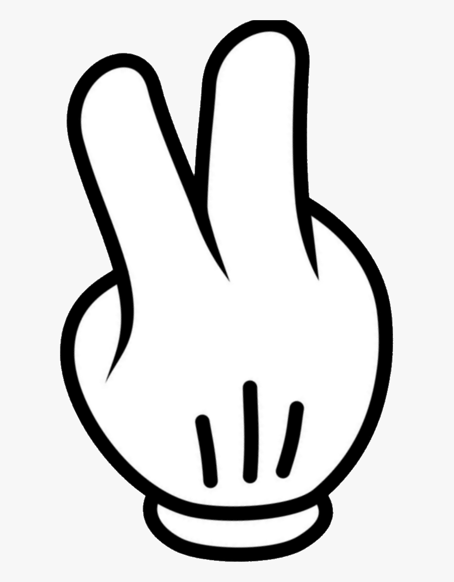 Paper Icon Clipart , Png Download - Mickey Mouse Cartoon Gloves, Transparent Clipart