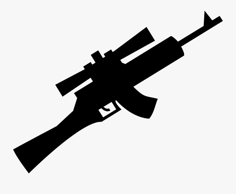 Sniper Icon Png - Rifle Icon Black Png, Transparent Clipart