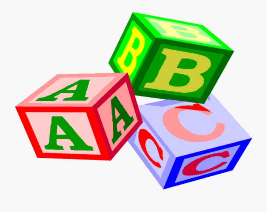 Alphabet Blocks Cliparts Free Clip Art - Animation Abc Blocks Gif, Transparent Clipart