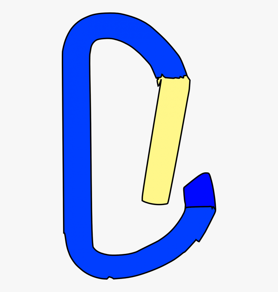 Carabiner Metal Spring - Carabiner Clip Art Hd, Transparent Clipart