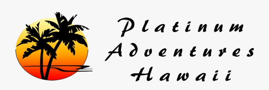 Platinum Adventures Hawaii - Island Logo In Circle, Transparent Clipart