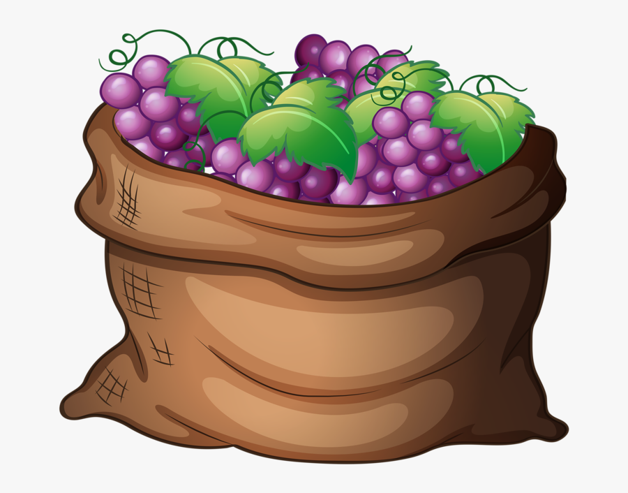 Bag Of Apples Cartoon, Transparent Clipart