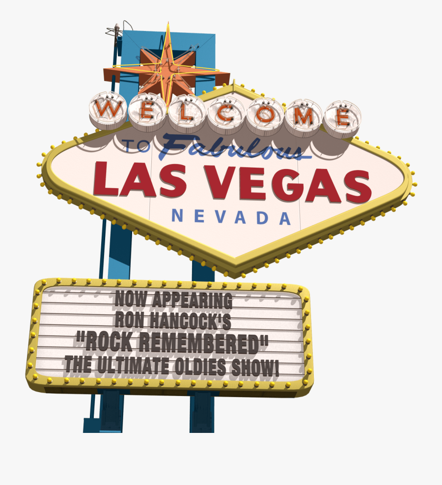 Transparent Las Vegas Sign Png - Welcome To Las Vegas Sign, Transparent Clipart