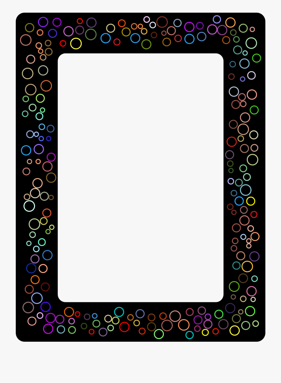 Circle Border Clip Arts - Picture Frame, Transparent Clipart