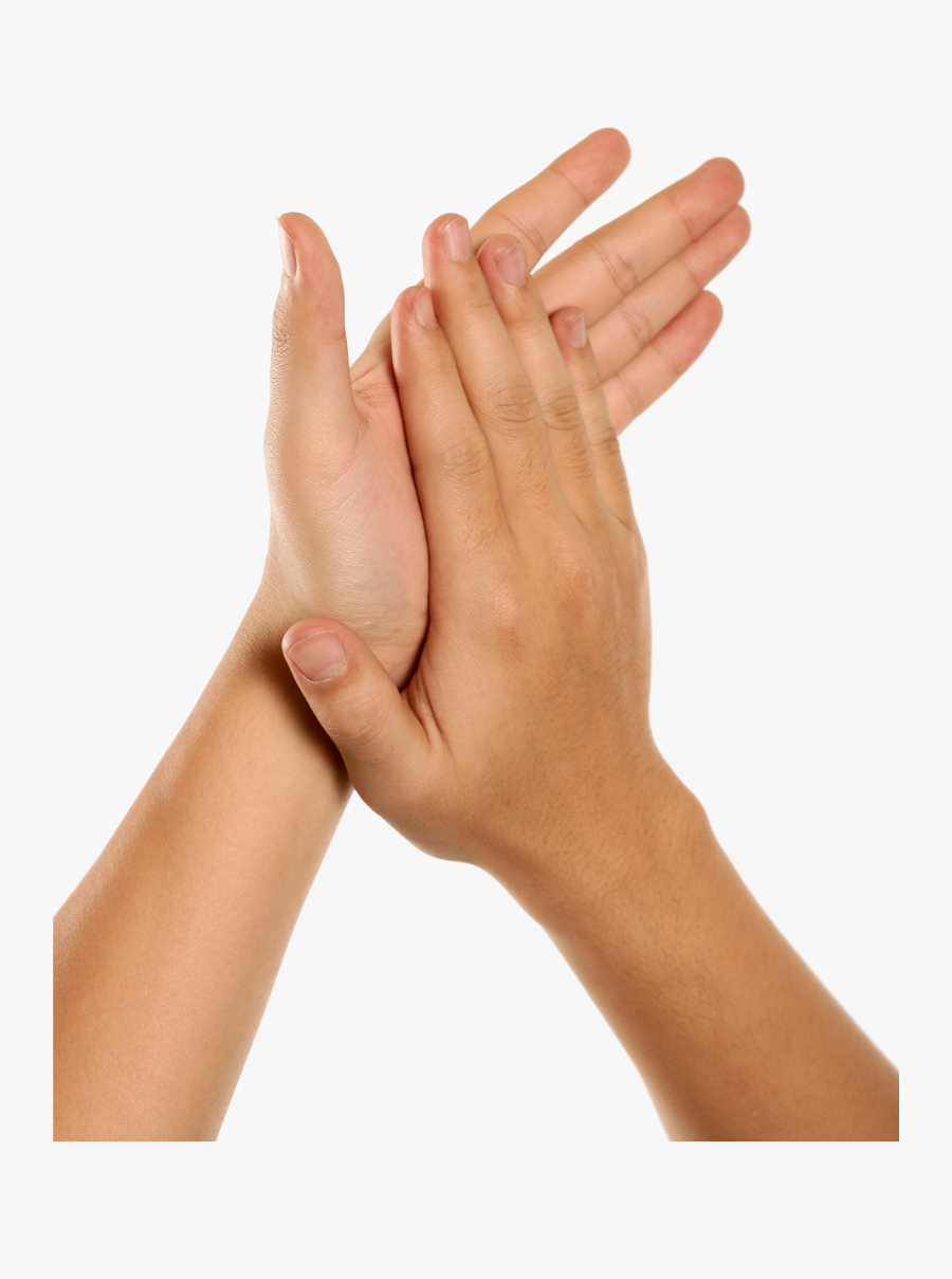 Clapping Gesture Applause Clip - Transparent Hand Clap Png, Transparent Clipart