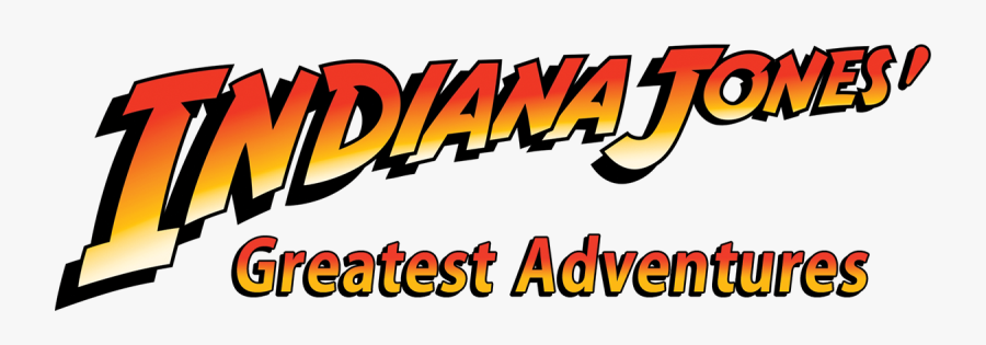 Indiana Jones Greatest Adventures Logo, Transparent Clipart