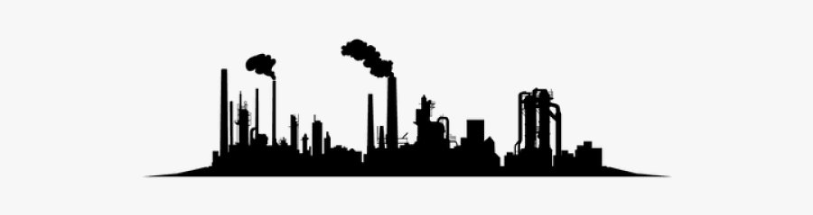 Industry Skyline Png, Transparent Clipart