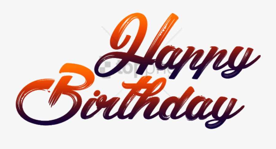 Free Png Happy Birthday For Picsart Png Image With - Picsart Happy Birthday Png, Transparent Clipart