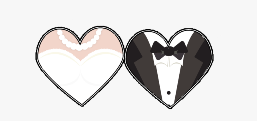 #wedding #married #marriage #husband #wife #romance - Heart, Transparent Clipart