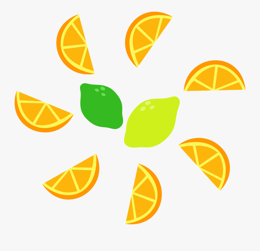 Citrus Twist Cutie Mark By The Smiling - My Little Pony Lemon Cutie Mark, Transparent Clipart