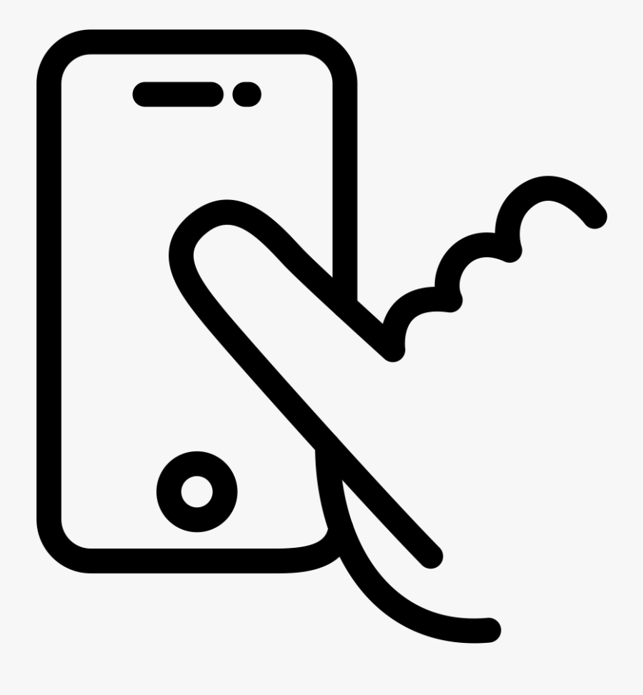 One Touch Reset - Mobile Phone Case, Transparent Clipart