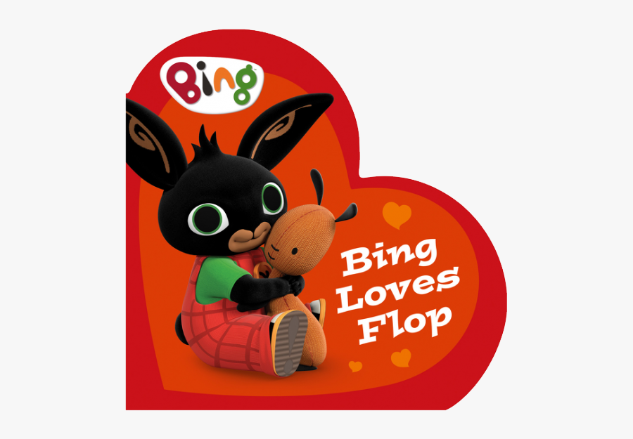 Bing Loves Flop - Cartoon, Transparent Clipart