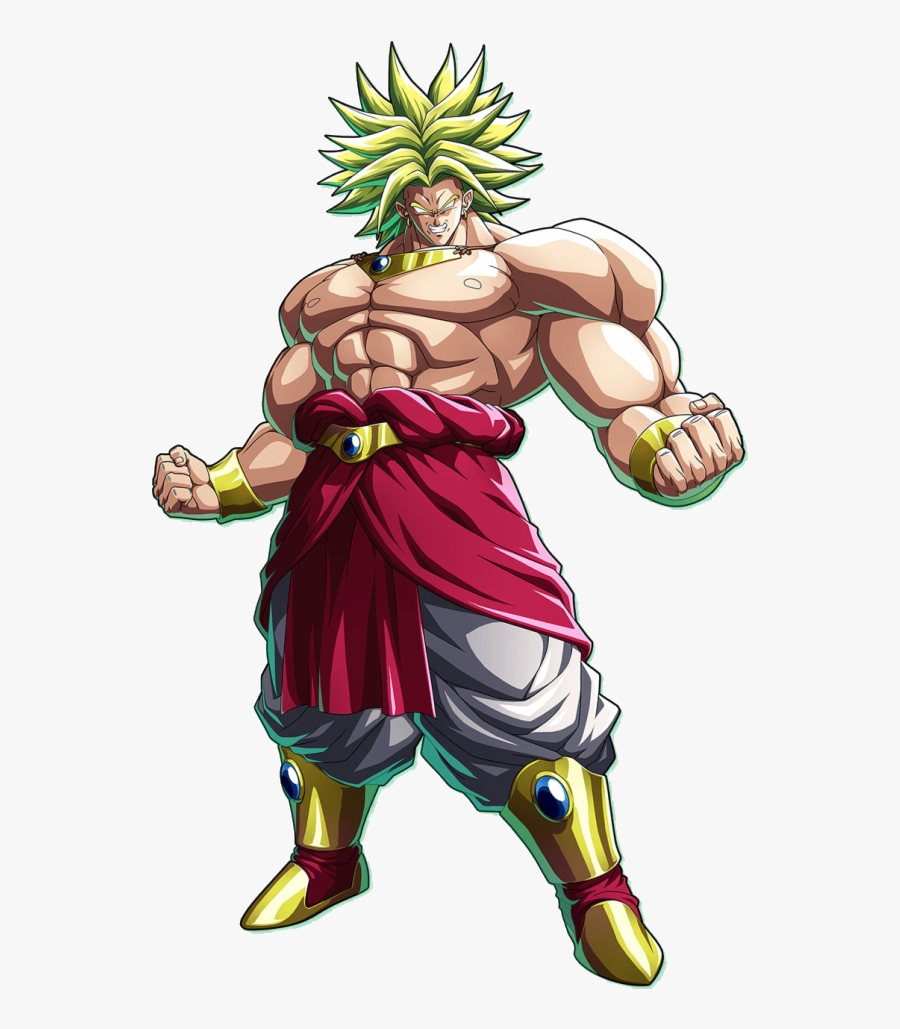 Dragon Ball Clipart Pixelated Broly Fighterz Free Transparent - Broly Dragon Ball Fighterz, Transparent Clipart