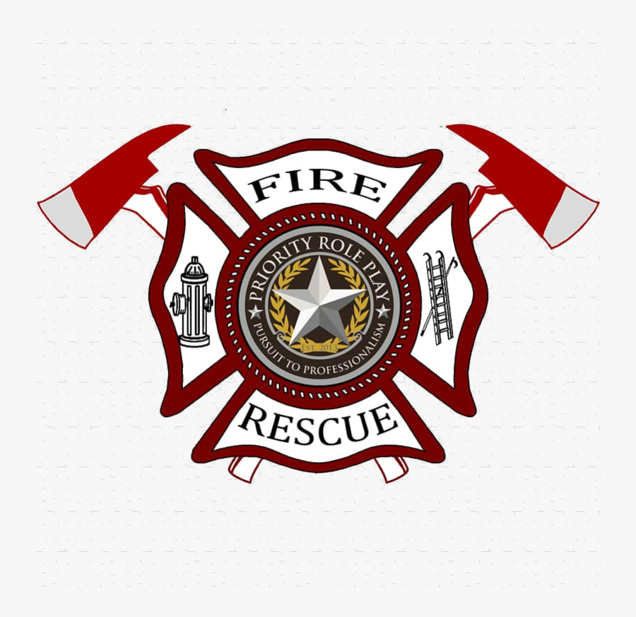 Fire Station Chicago Department Firefighter Chief Transparent - Clipart Fire Department Logo, Transparent Clipart