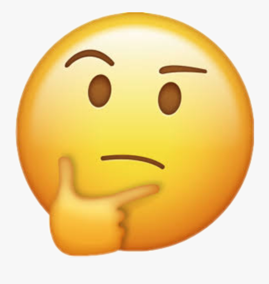 Hmm Emoji Png Transparent Background Confused Emoji , Free