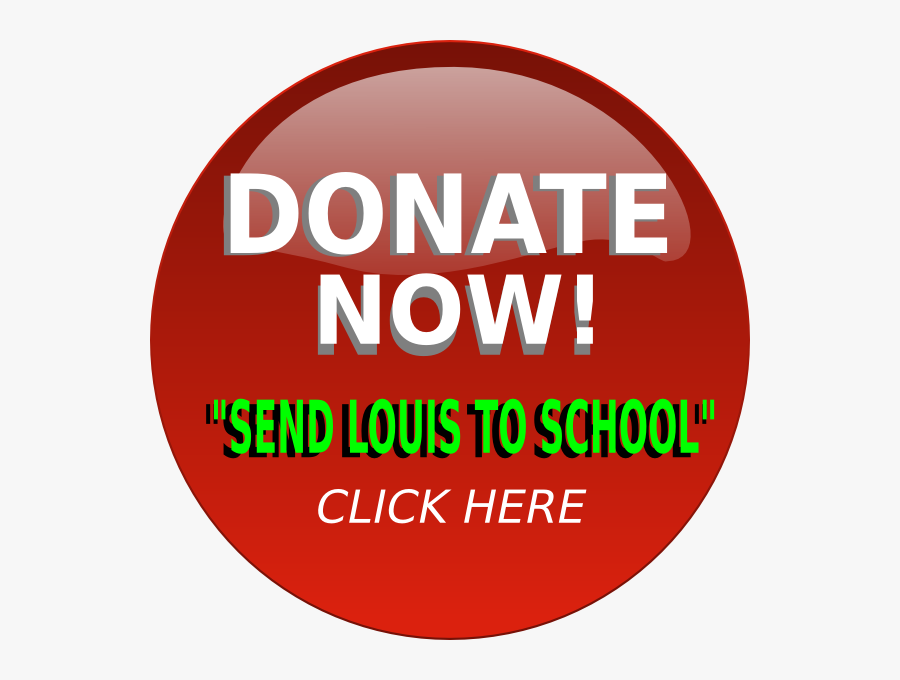 Send Louis To School Button Svg Clip Arts - Circle, Transparent Clipart