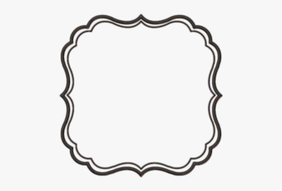 Clipart Frames Quatrefoil - Scrapbook Frame Patterns, Transparent Clipart