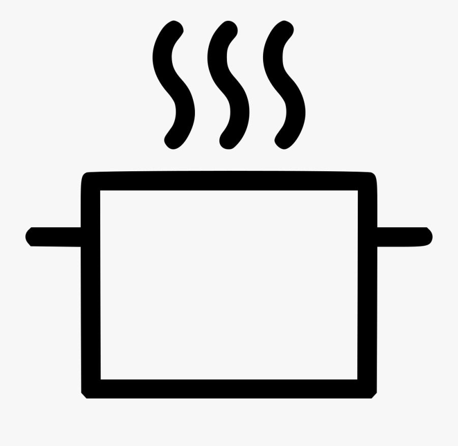 Hot Food Hot Meal Soup Liquid Food - Video Gallery Icon, Transparent Clipart