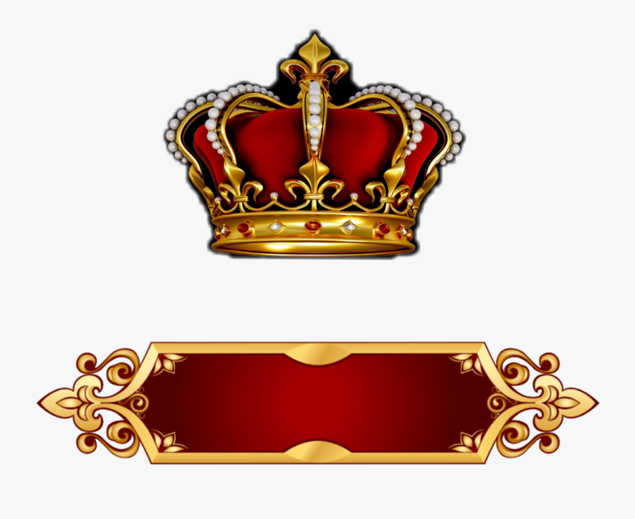 #crown #nameplate #banner - Banner Background Png, Transparent Clipart