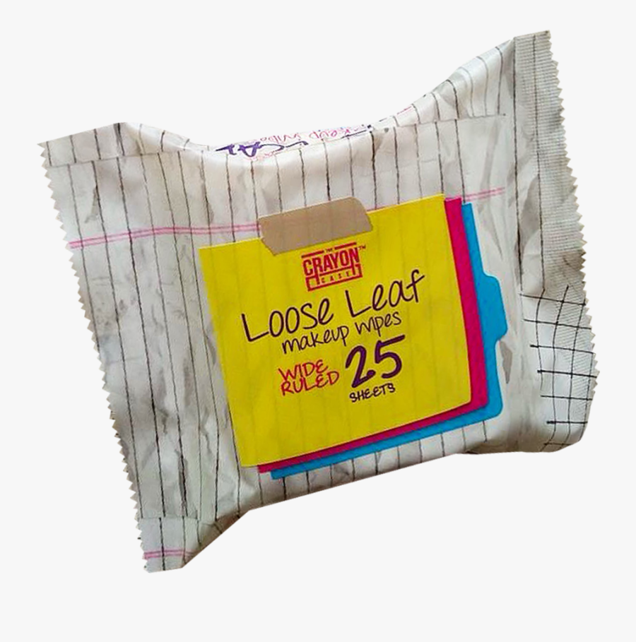 Loose Leaf Makeup Wipes - Throw Pillow, Transparent Clipart