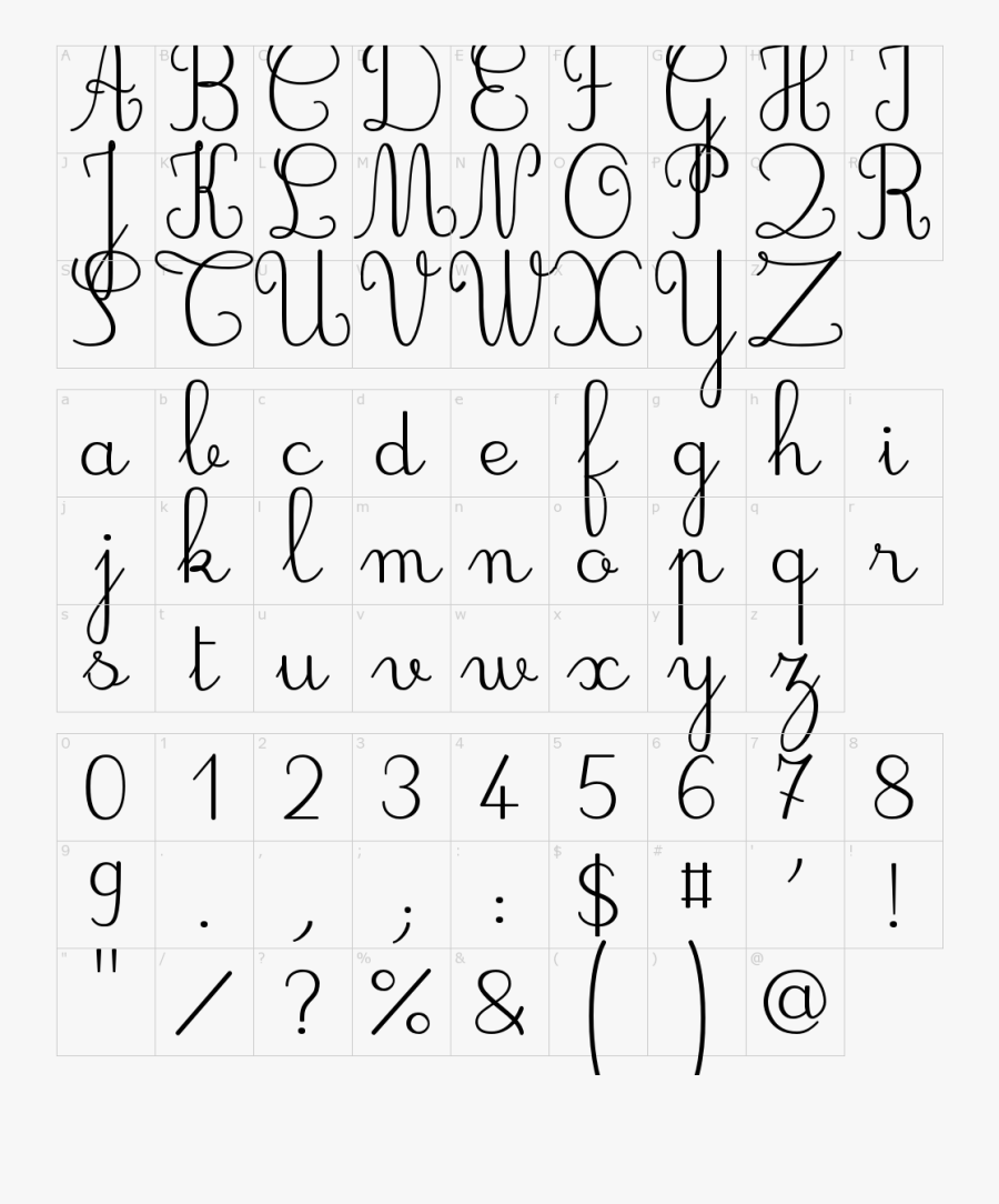 Clip Art In Cursive Fonts - Font Cursive , Free Transparent Clipart ...