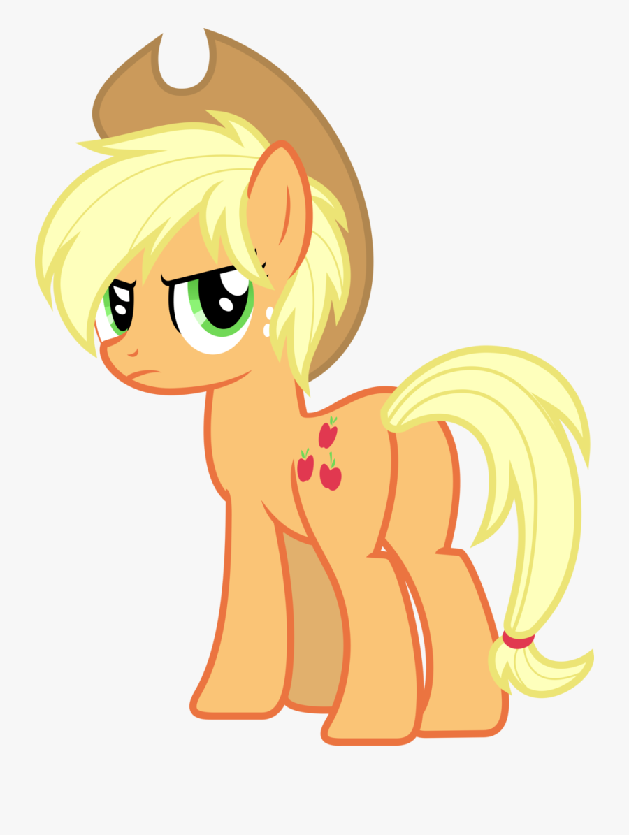 Alternate Hairstyle Applejack - My Little Pony Png, Transparent Clipart