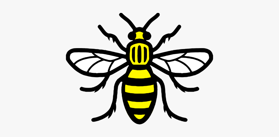 Manchester Bee Png, Transparent Clipart