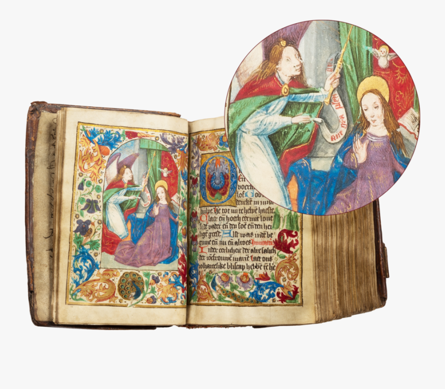 Boh 141, Book Of Hours With 7 Inserted Full-page Miniatures - Painting, Transparent Clipart