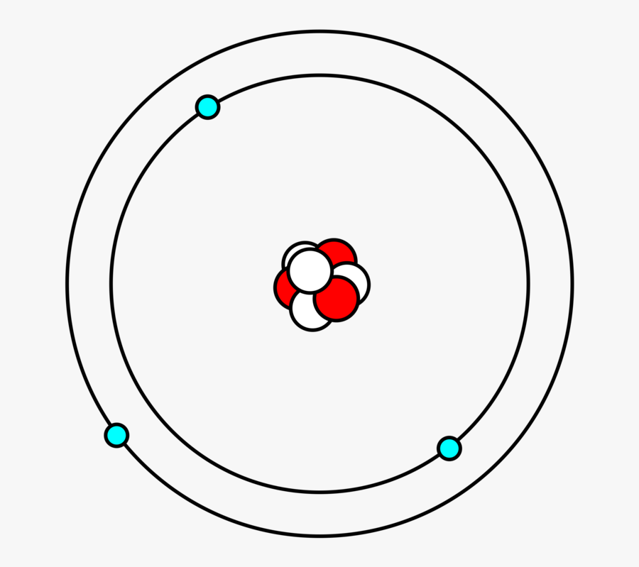 Line Art,angle,symmetry - Bohr Atomic Model Png, Transparent Clipart