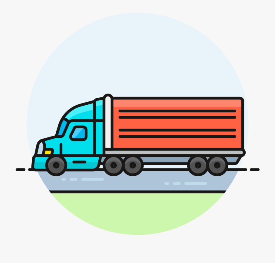 Icon Image Creator Pushsafer - Trailer Truck, Transparent Clipart