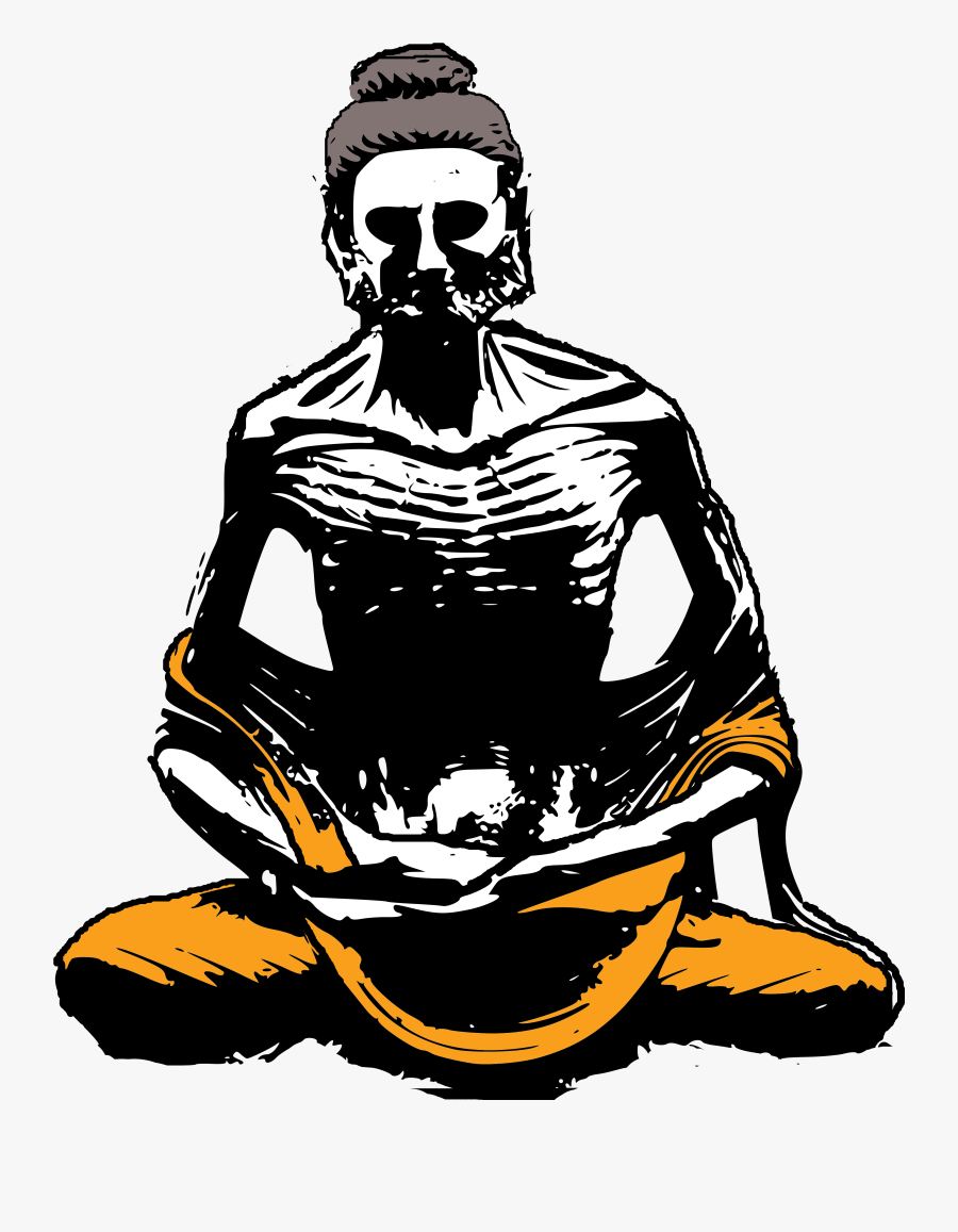 Fasting Buddha, Transparent Clipart
