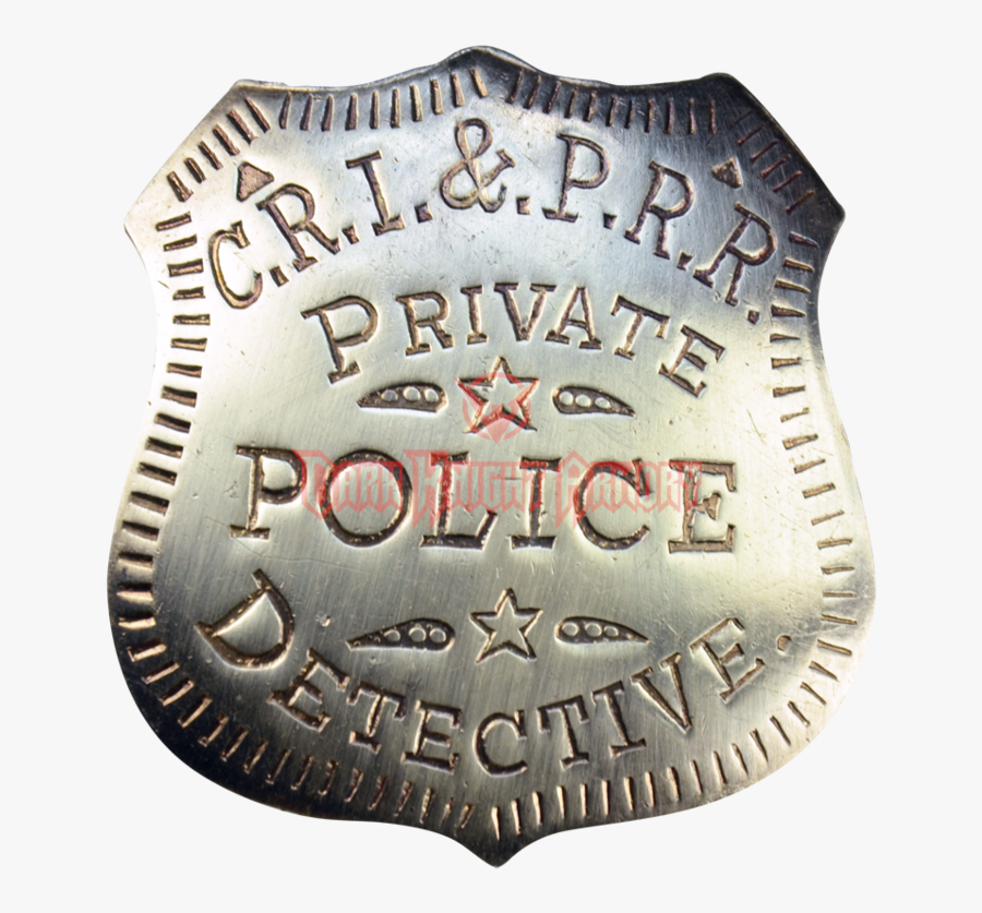 Private Detective Police Badg - Diy Detective Badge, Transparent Clipart