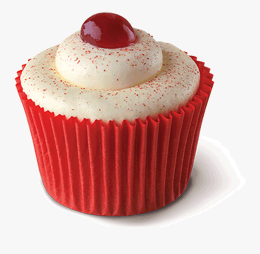 Red Velvet Cupcake Cupcake - Cupcake, Transparent Clipart