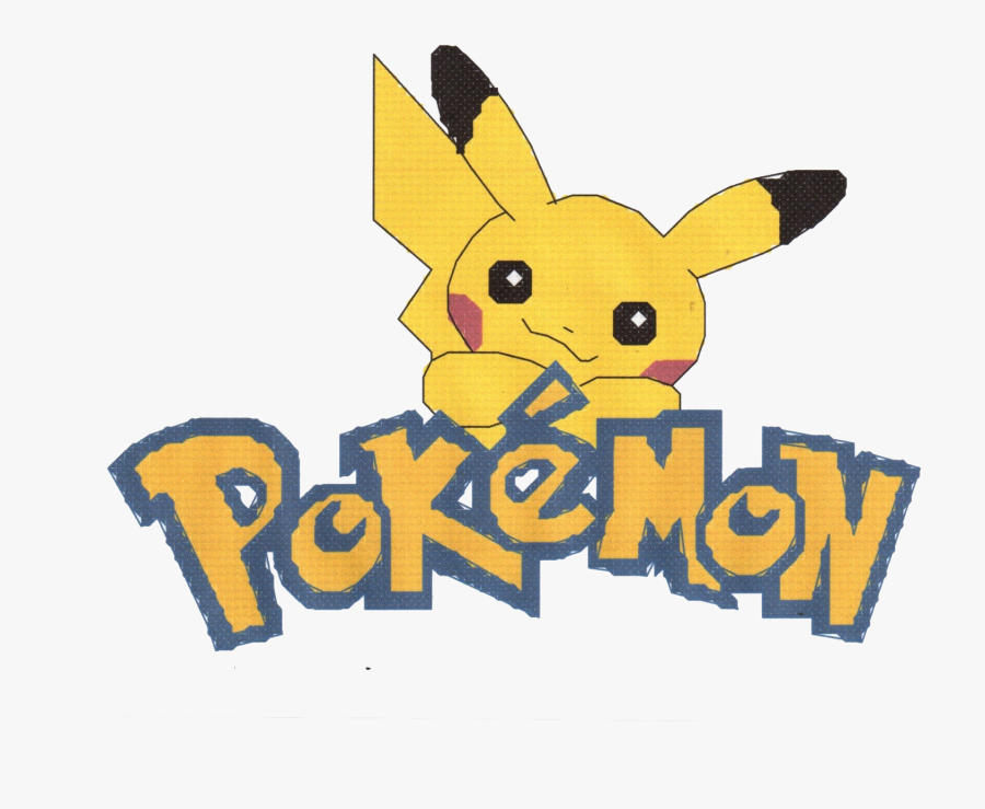 Pokemon Logo Png Free Background - Pokemon Logo, Transparent Clipart