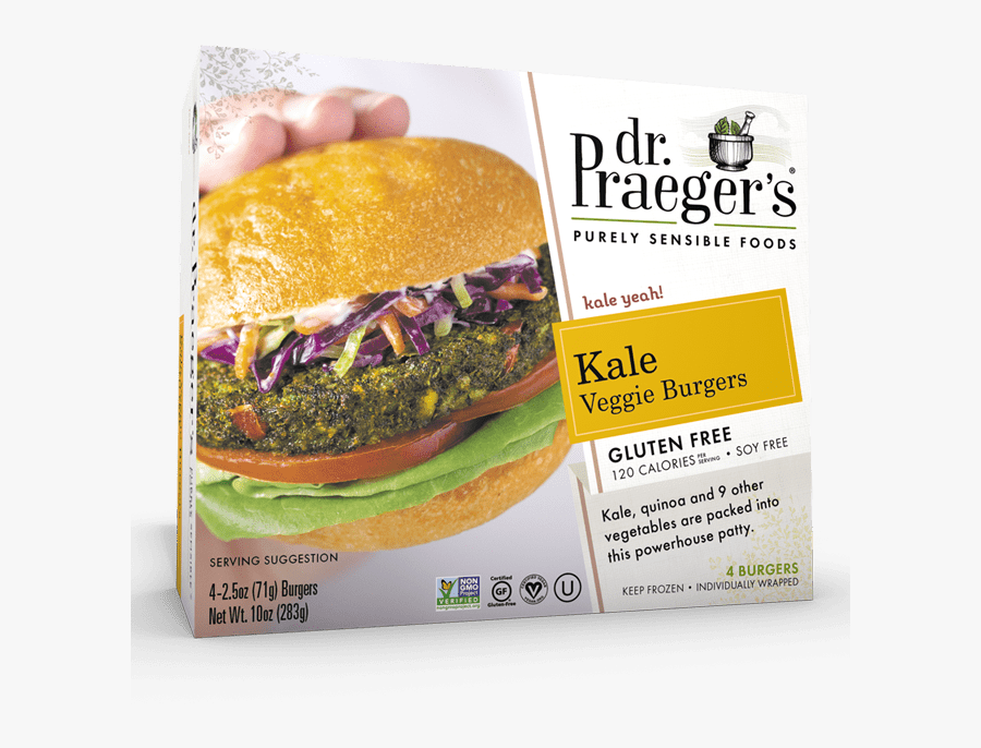 Praeger"s Kale Veggie Burgers - Dr Praeger's Mushroom Risotto Burger, Transparent Clipart